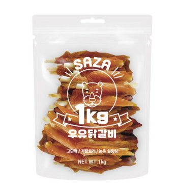 사자 우유닭갈비 건조간식 1kg